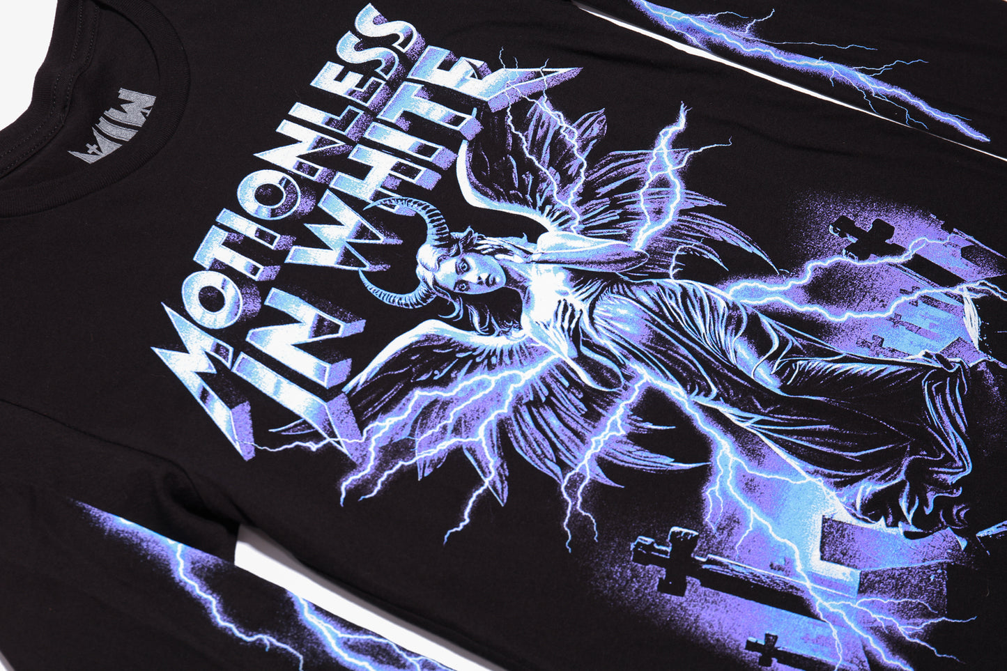Lightning Long Sleeve Tee (Black)