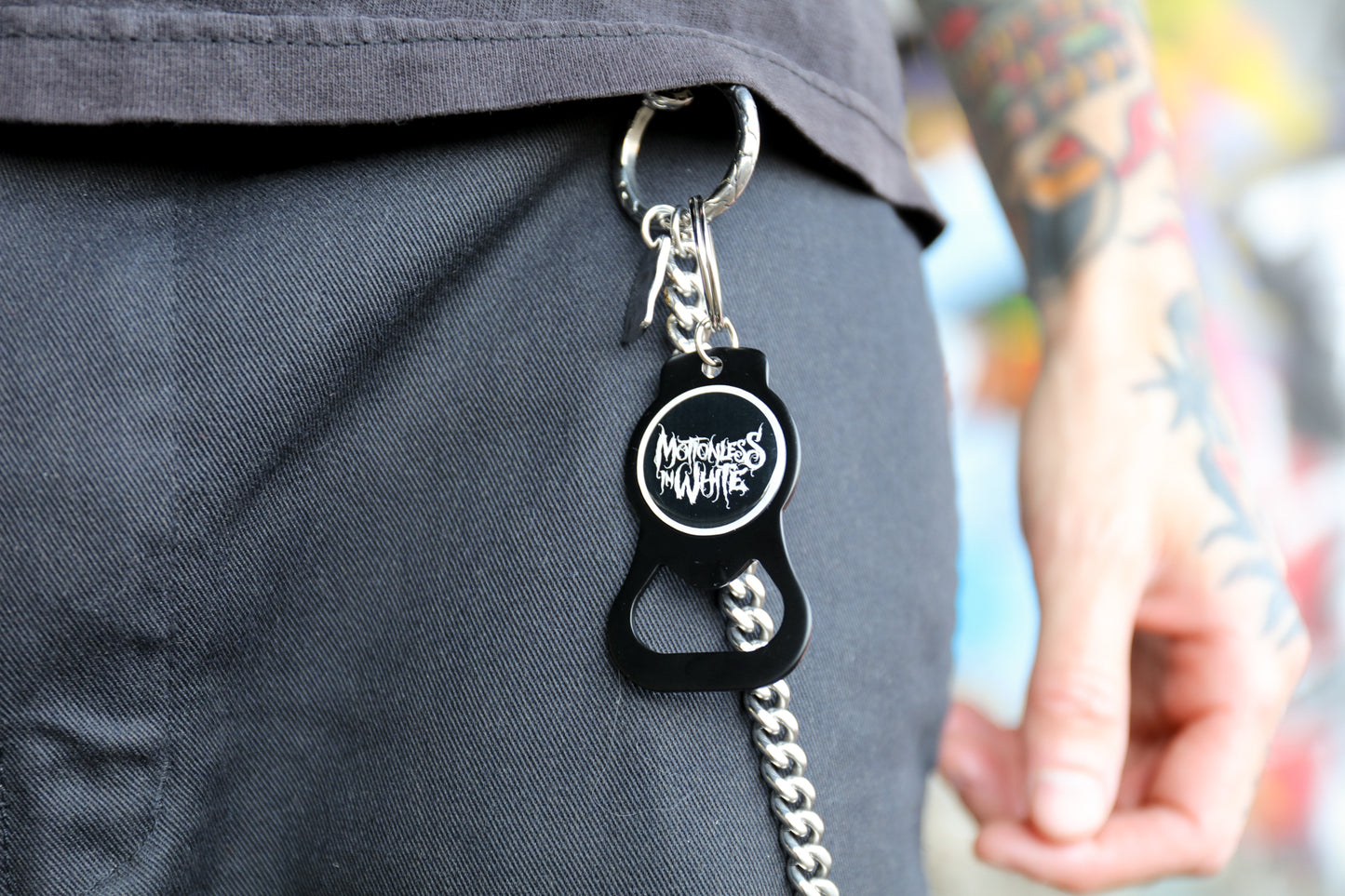 Radioactive Bottle Opener Keychain