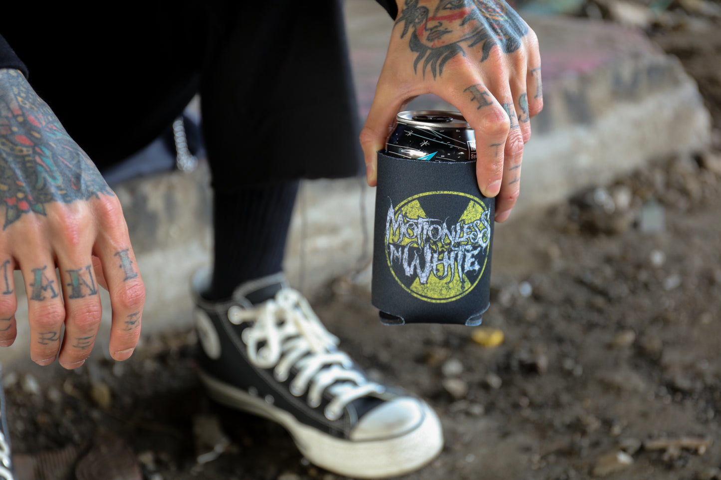 Pouring The End Of The World Koozie