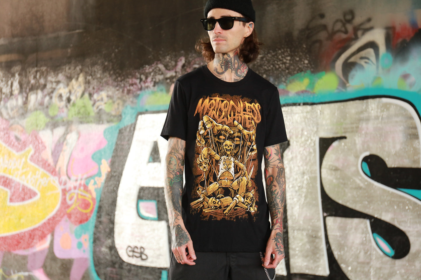 Puppets Throwback Tee (Black)