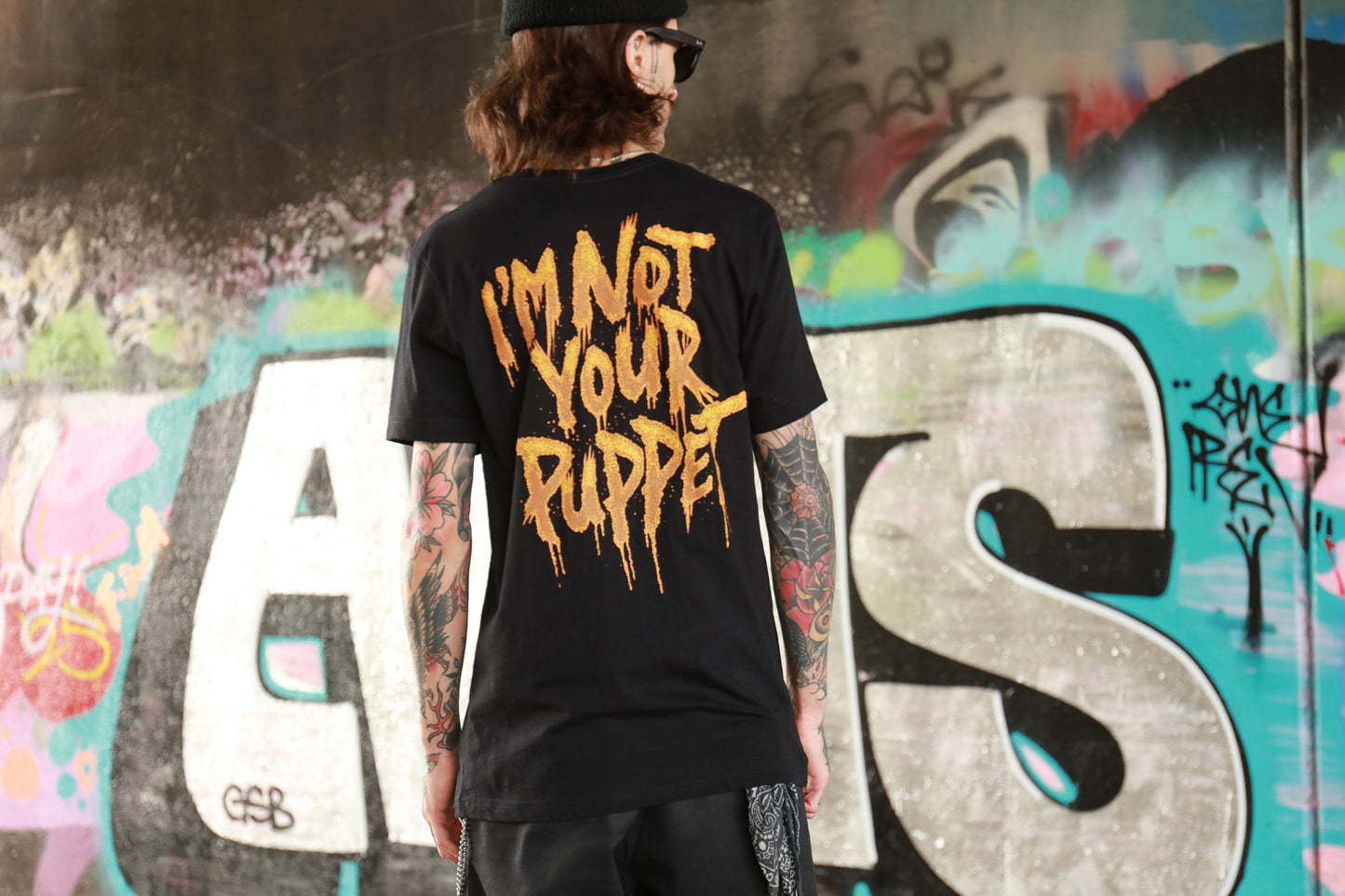 Puppets Throwback Tee (Black)