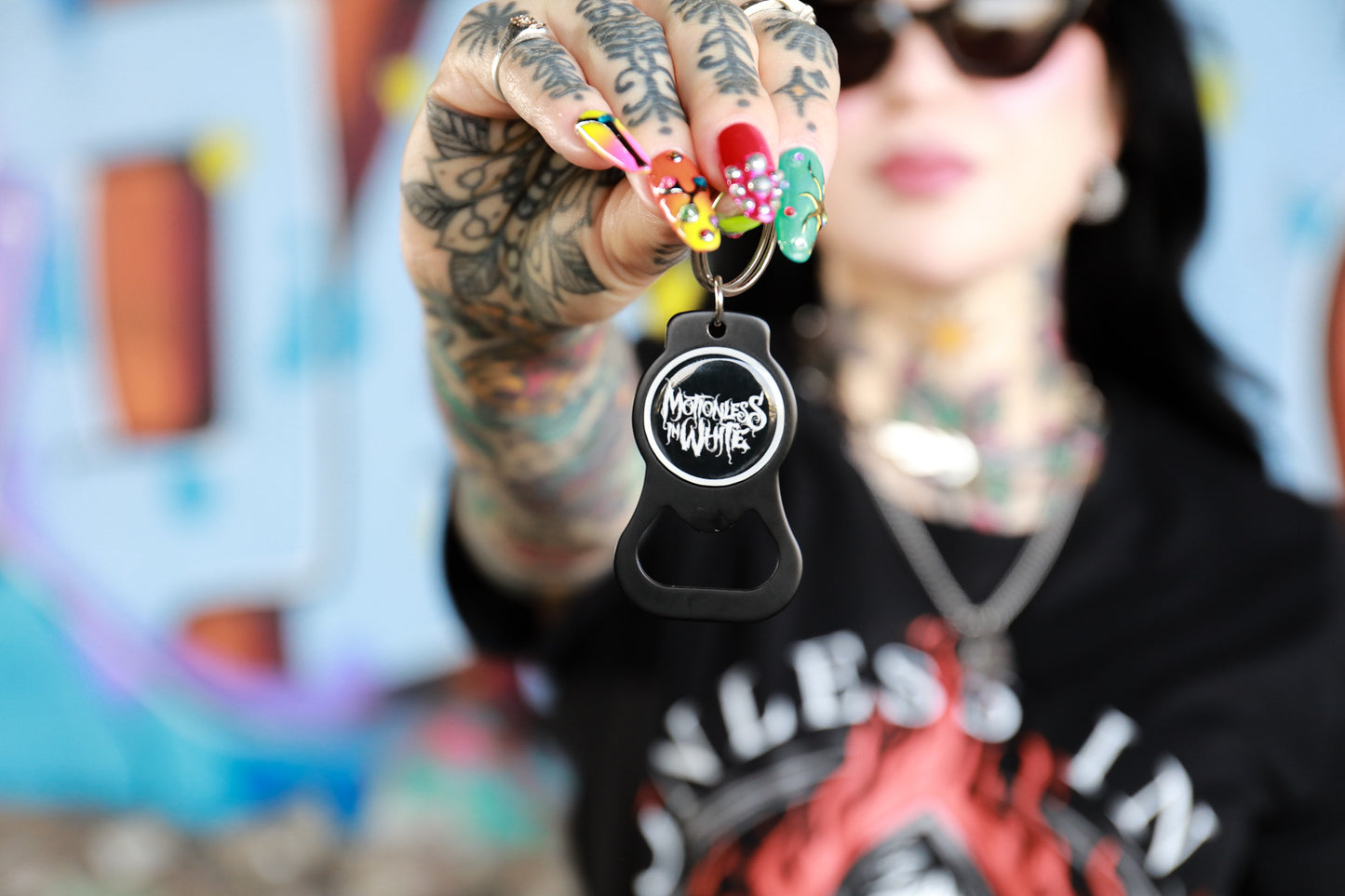 Radioactive Bottle Opener Keychain