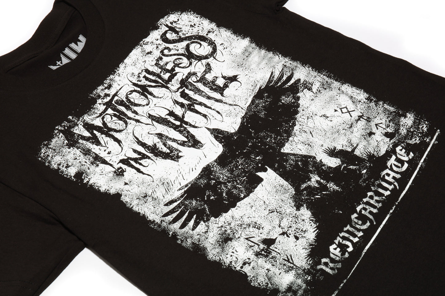 Reincarnate Crow T-Shirt (Black)