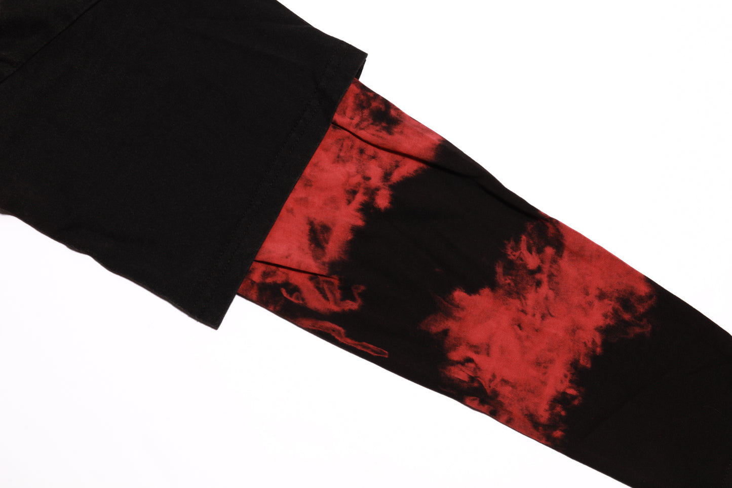 Reincarnate 10 Year Anniversary Crop 2-Layer Long Sleeve (Black/Dye)