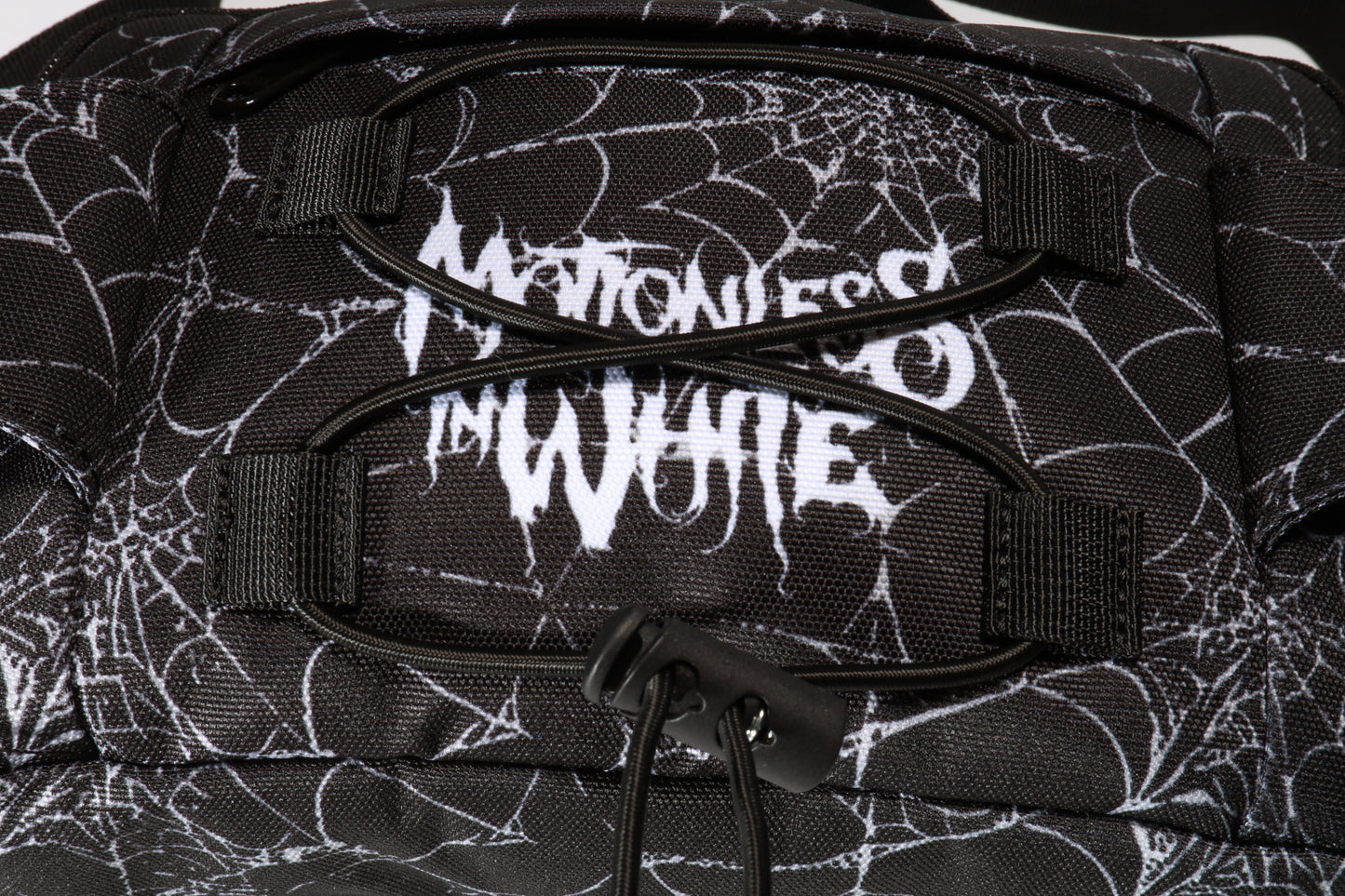 Spiderweb Fanny Pack (Black)