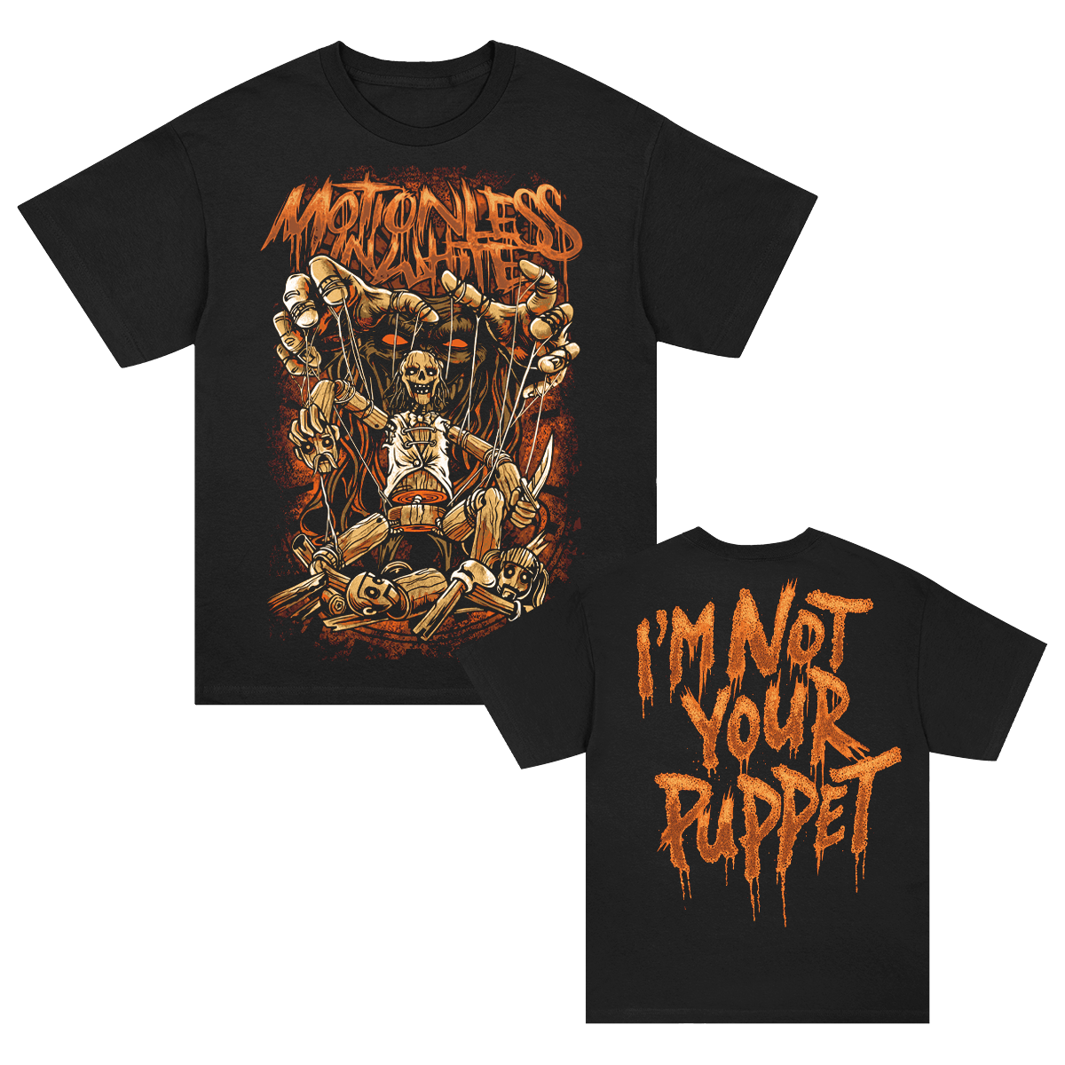 Puppets Throwback Tee (Black)