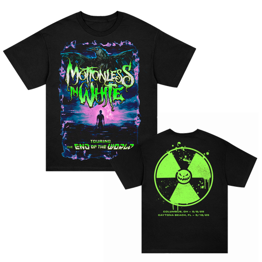 Touring The End of the World Sonic Temple / Rockville T-Shirt (Black)