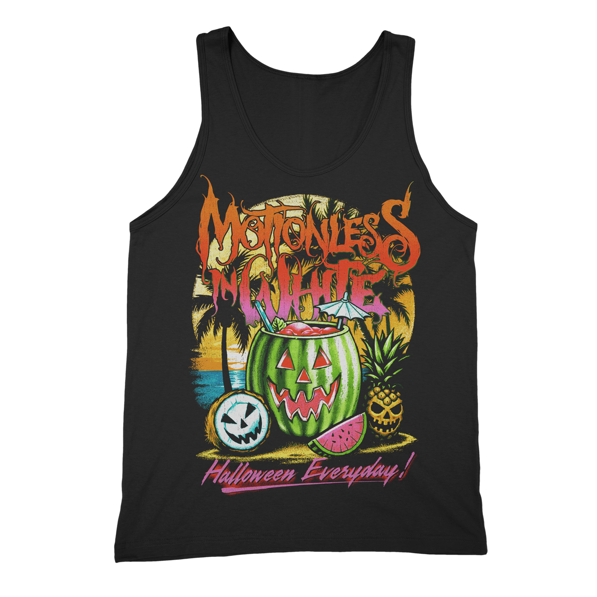 Halloween Everyday Tank Top (Black)