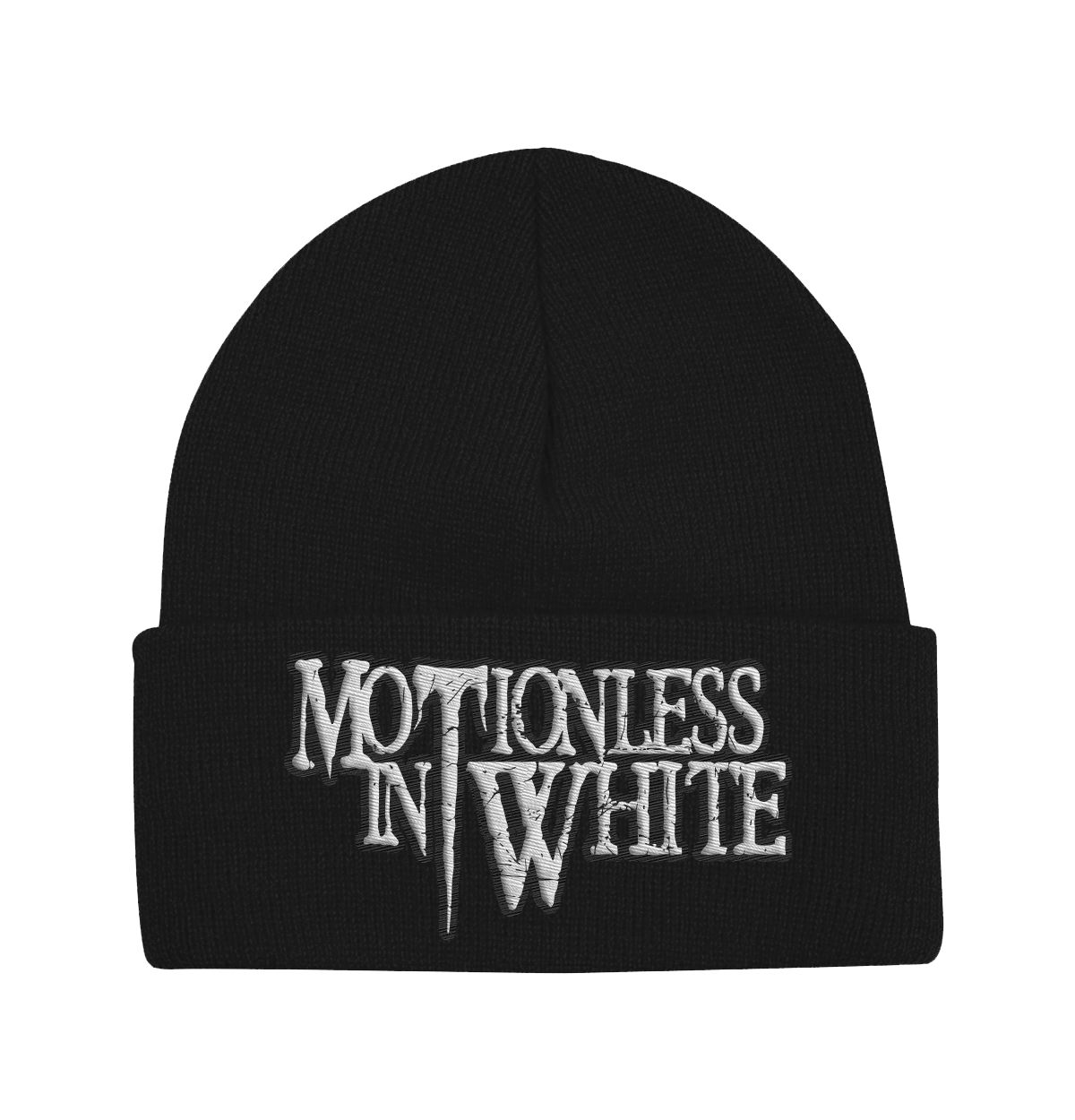 Throwback Logo Beanie (Black) – Motionless In White