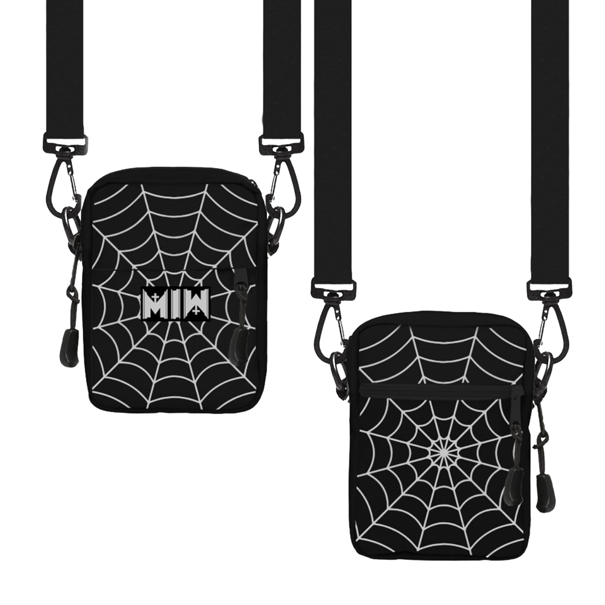 Spider Web Crossbody Bag (Black) – Motionless In White