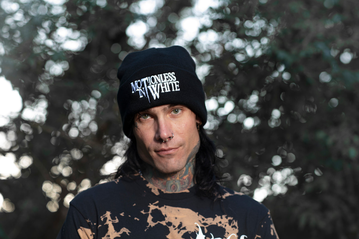 Throwback Logo Beanie (Black)