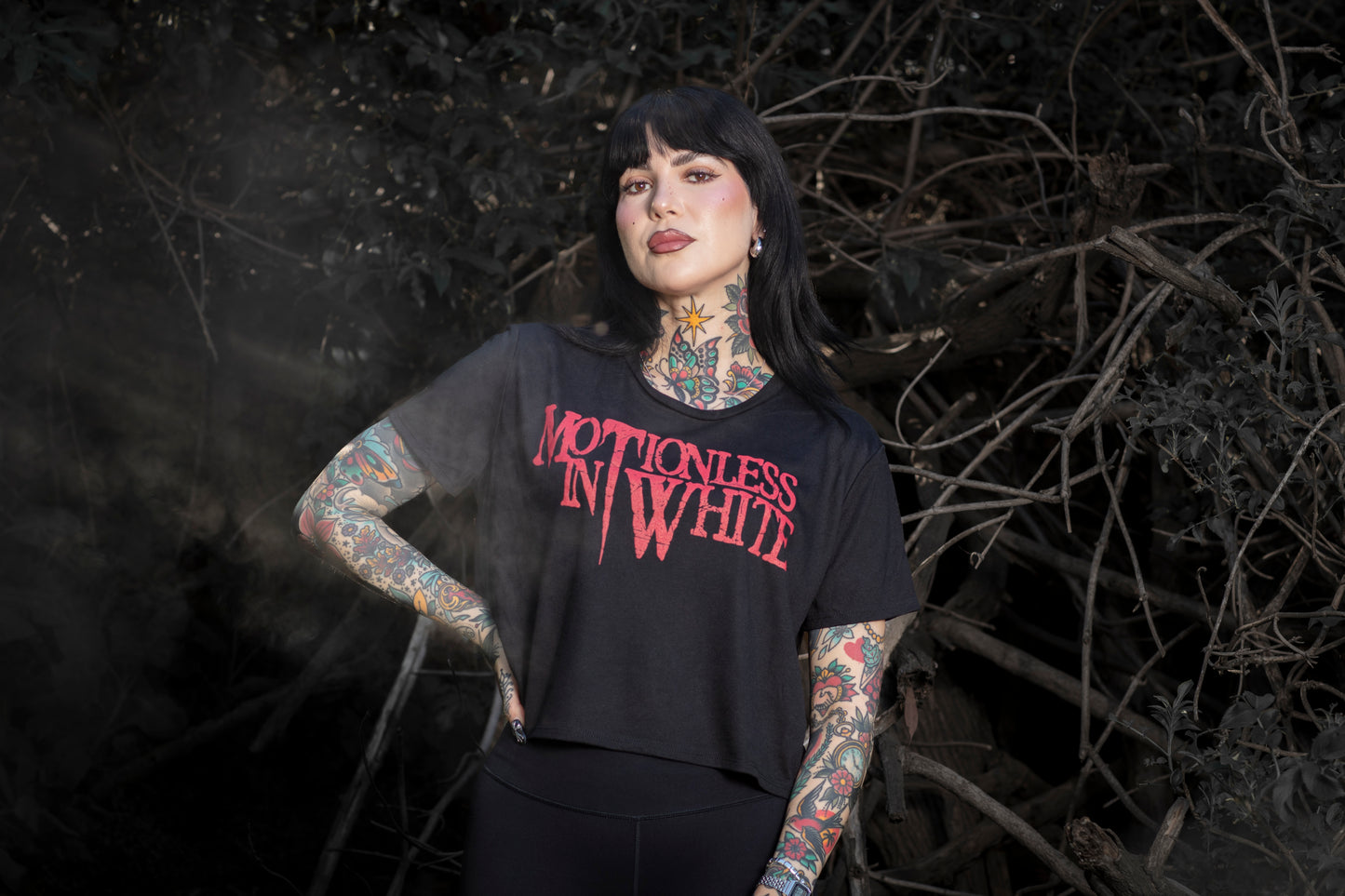 OG Logo Crop Top Women's T-Shirt (Black)
