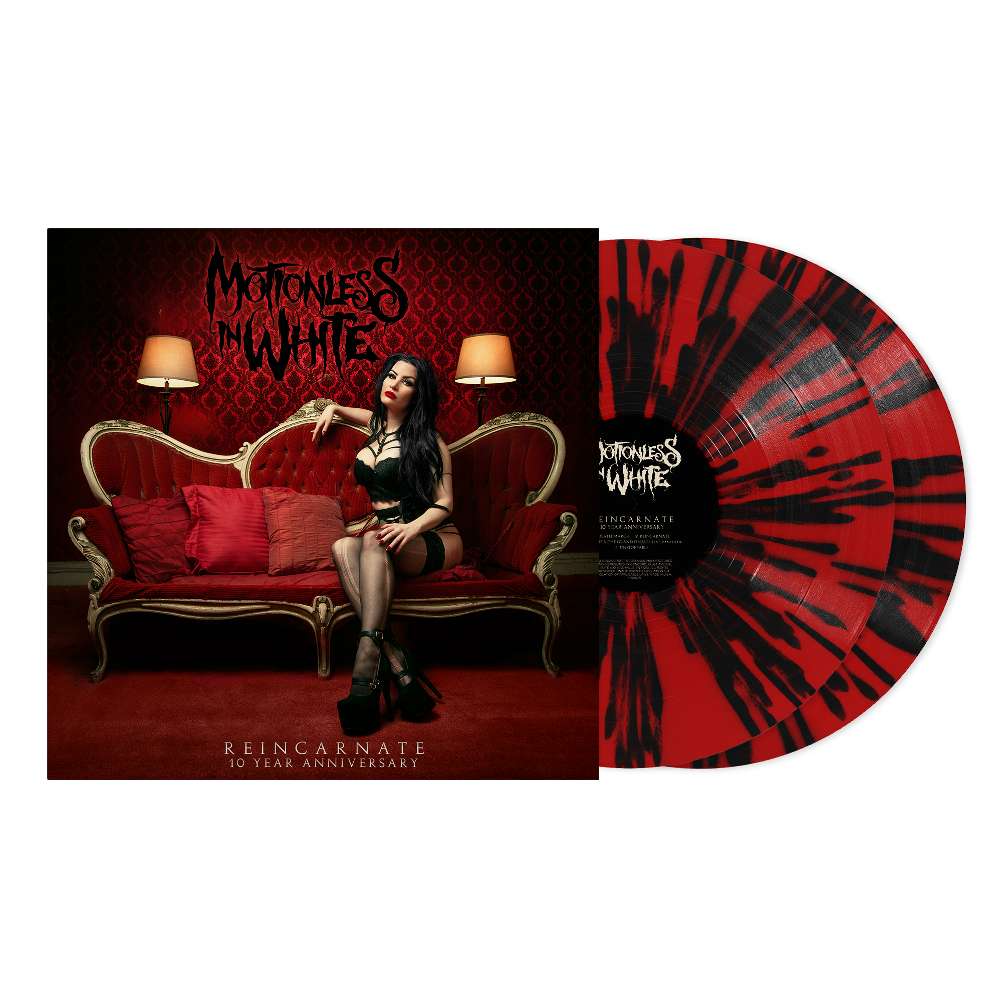 Motionless in white 10 year infamous vinyl store