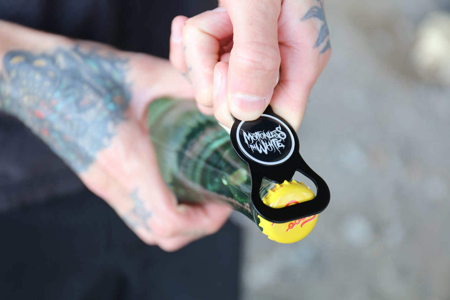 Radioactive Bottle Opener Keychain