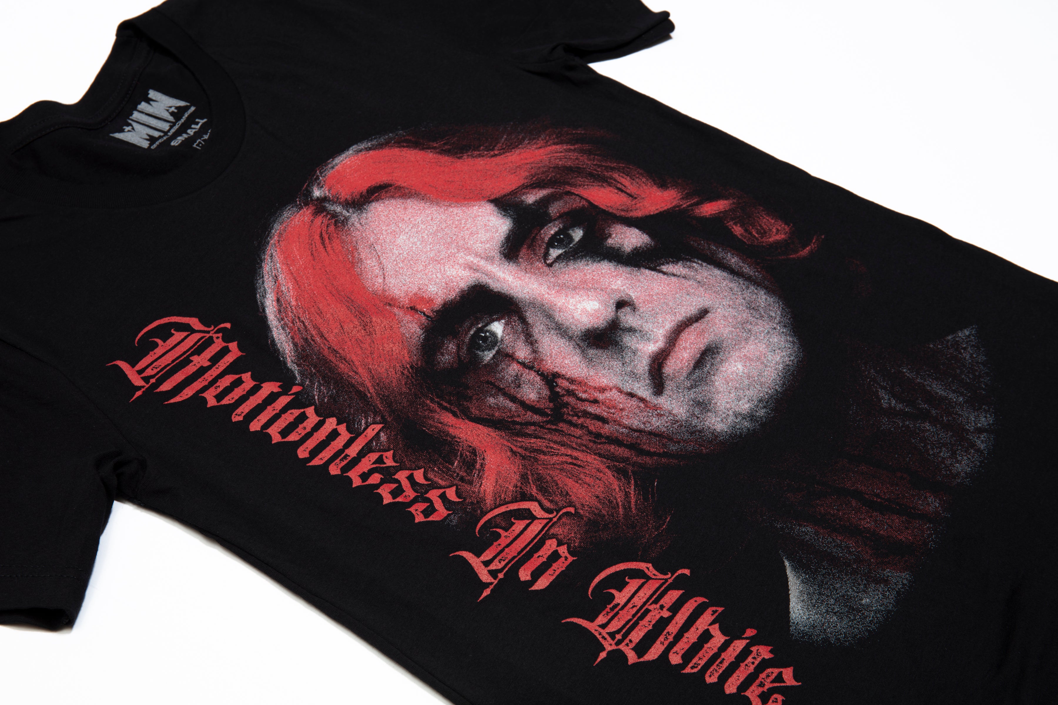 デヴィッド・ニッセン, Nissen, Out of Darknessプリント Vinny Decades T-Shirt (Black) – Motionless In White