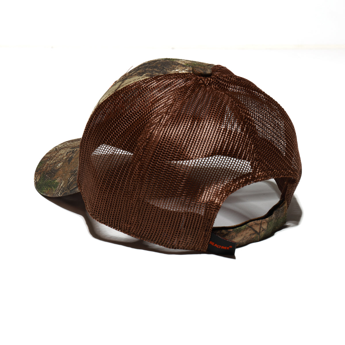 Orange Logo Camo Hat (Real Tree)