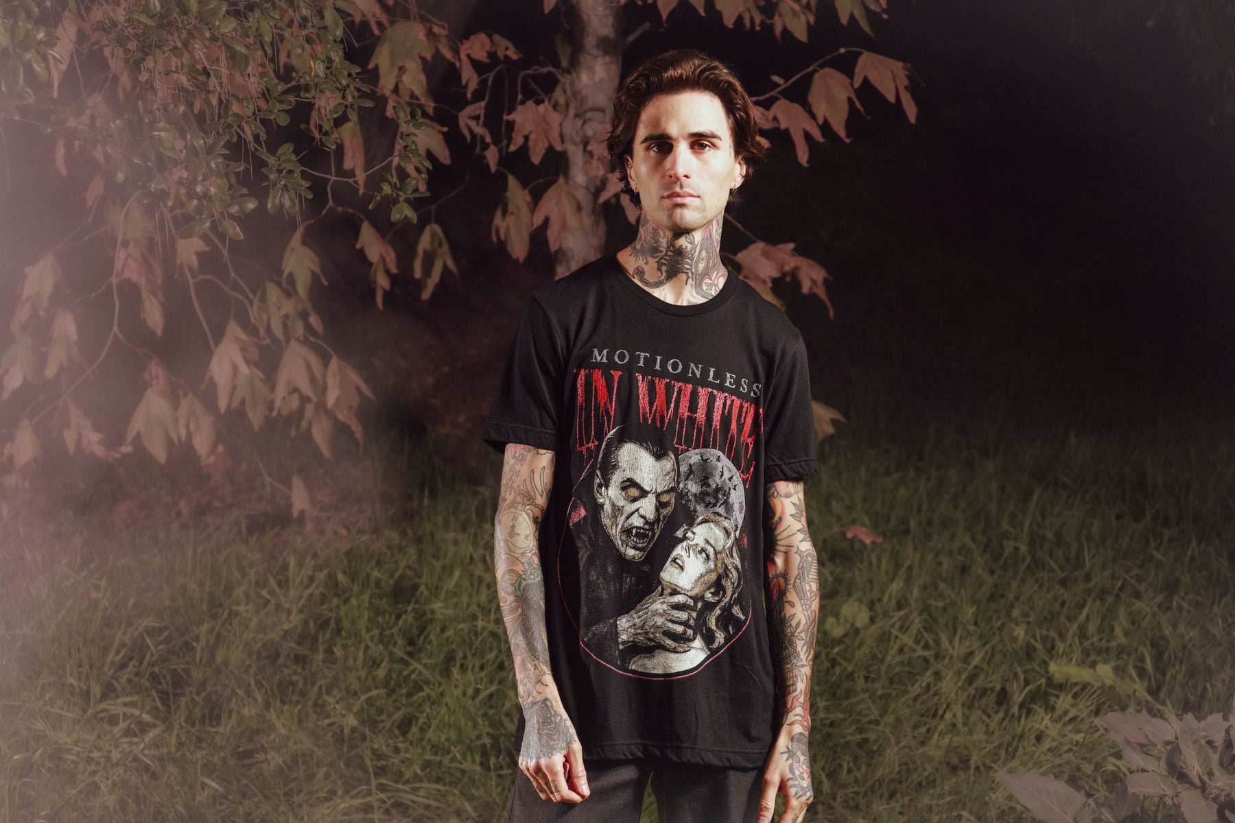 Nocturnal T-Shirt (Black) – Motionless In White