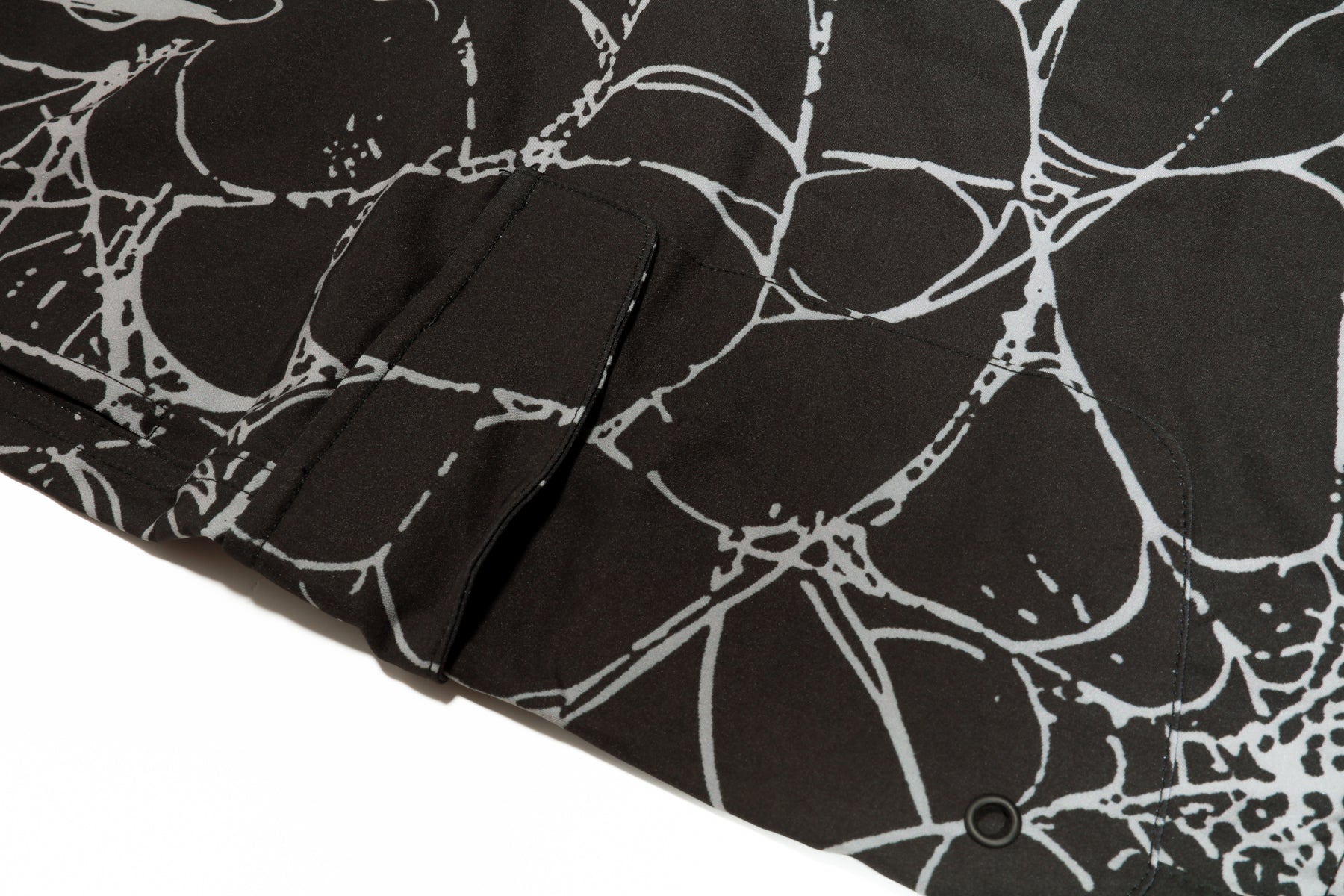 Spiderweb Board Shorts (Black) – Motionless In White