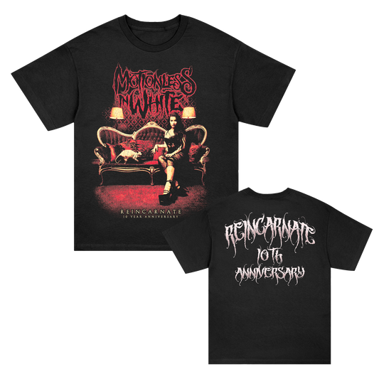 Reincarnate 10 Year T-Shirt (Black)