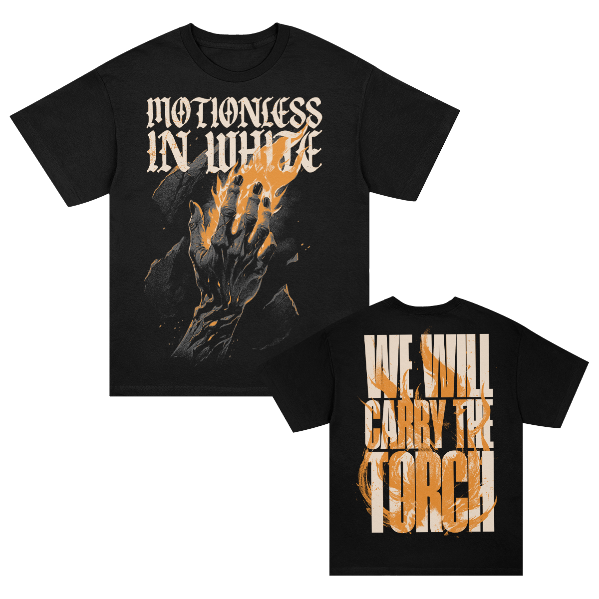 Carry The Torch T-Shirt (Black)