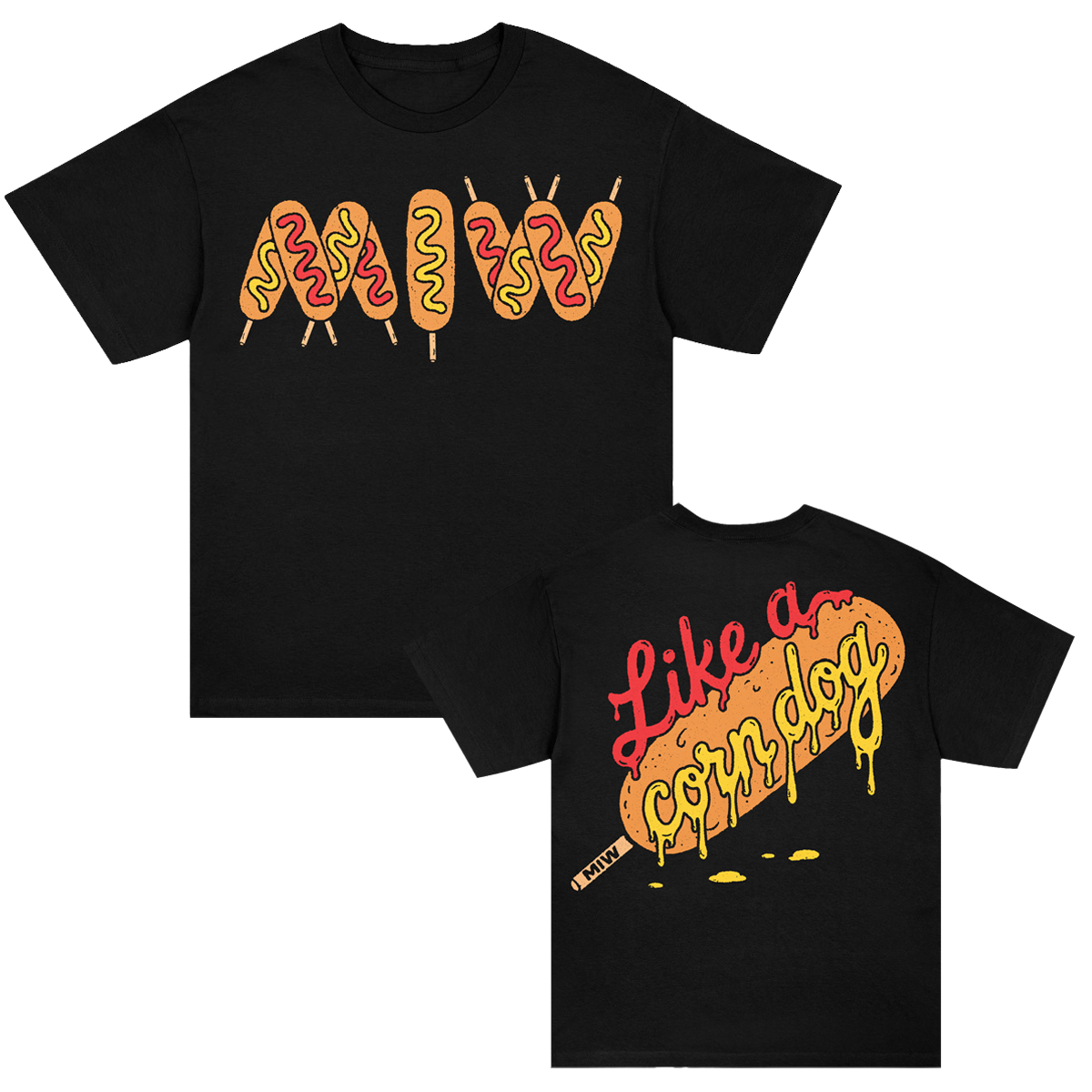 Corndog T-Shirt (Black)