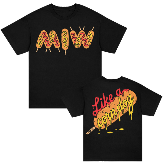 Corndog T-Shirt (Black)