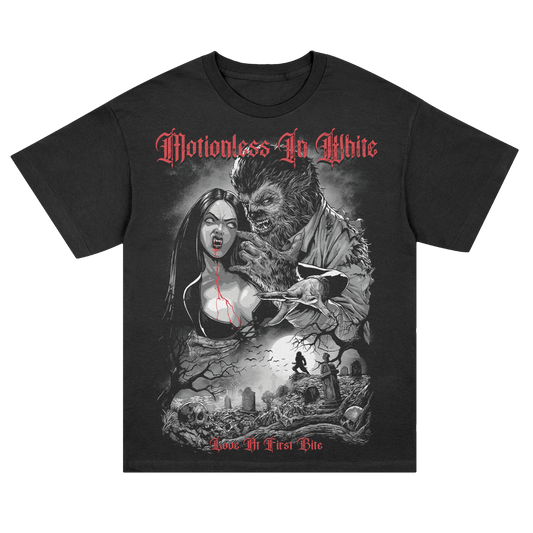 Love At First Bite T-Shirt (Black)