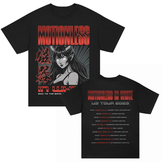 Fall 2025 Tour Dates T-Shirt (Black)