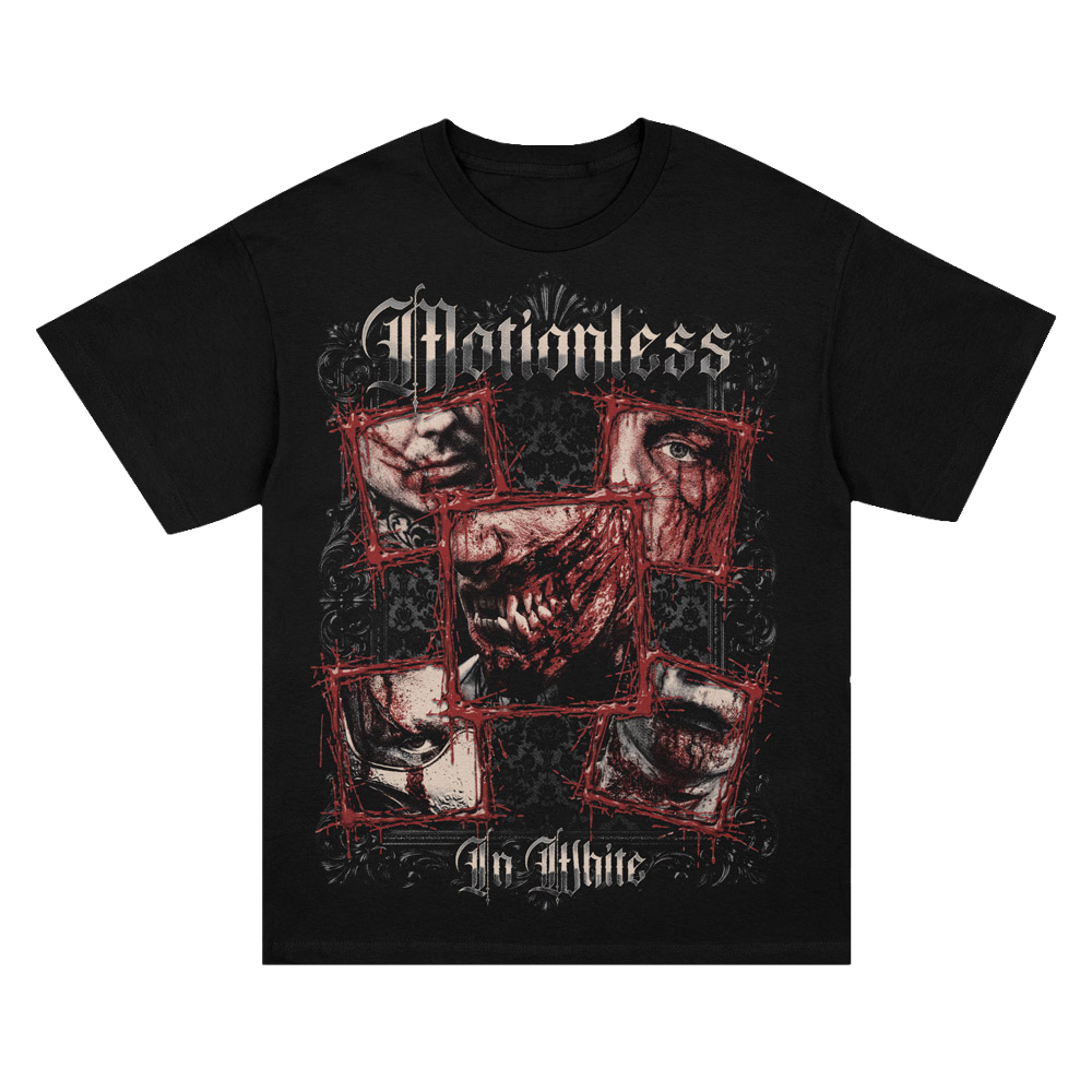 Torn By Time Collage T-Shirt (Black)