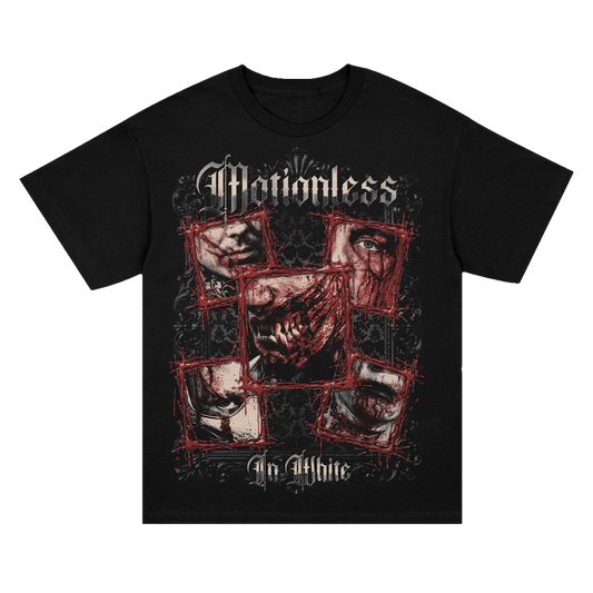 Torn By Time Collage T-Shirt (Black)