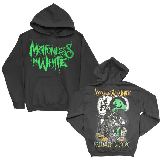 Halloween Everyday Oogie Pullover Hoodie (Black)