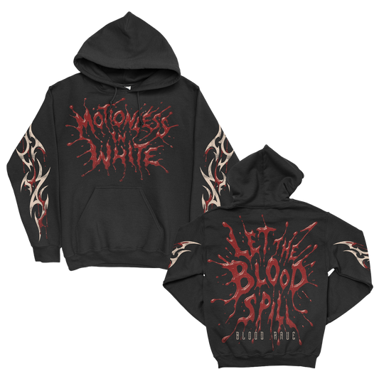Let The Blood Spill Pullover Hoodie (Black)