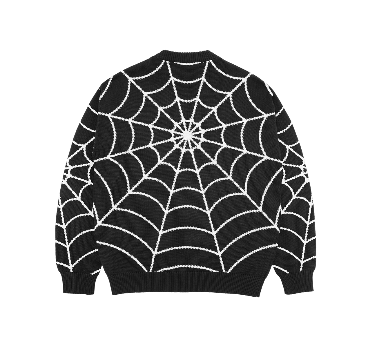 Spiderweb Knit Sweater (Black)
