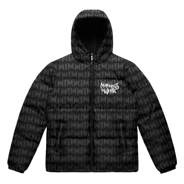 【新品未使用】nalm. REVERSIBLE LOGO DOWN JACKET MIW-115M-2412-CROSSES-PUFFER-