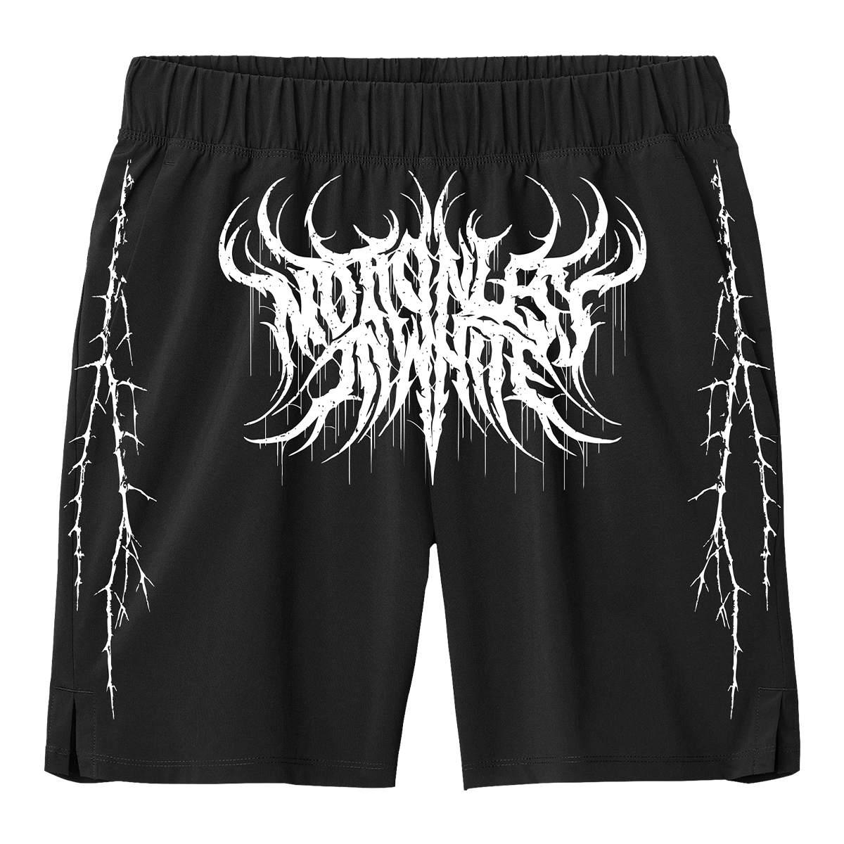 Caught In The Thorns Shorts (Black)