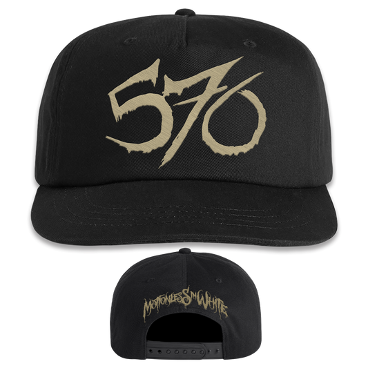 570 Snapback Hat (Black)