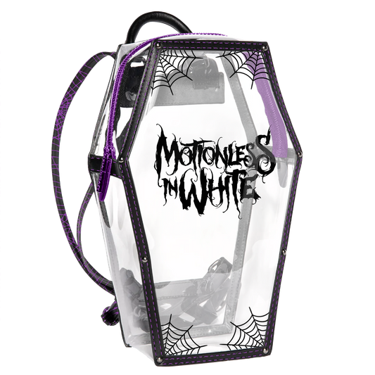Spiderweb Logo Coffin Bag (Clear)