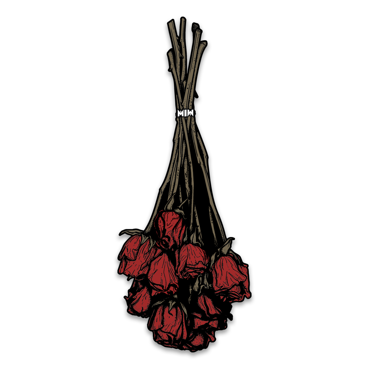 Rose Enamel Pin