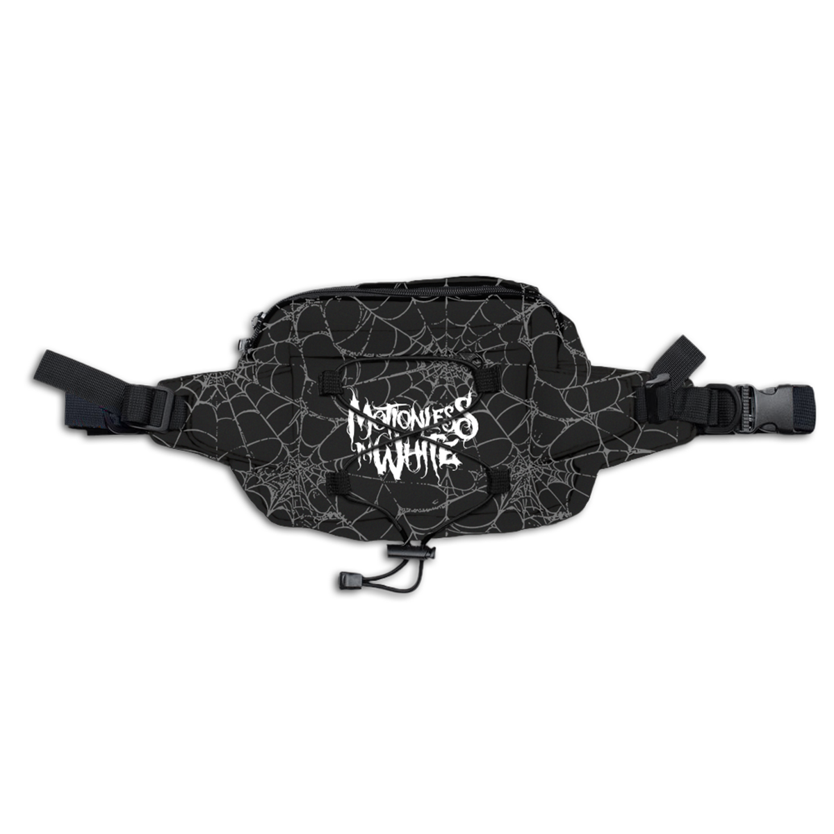 Spiderweb Fanny Pack (Black)
