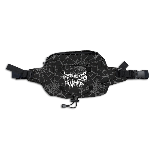 Spiderweb Fanny Pack (Black)