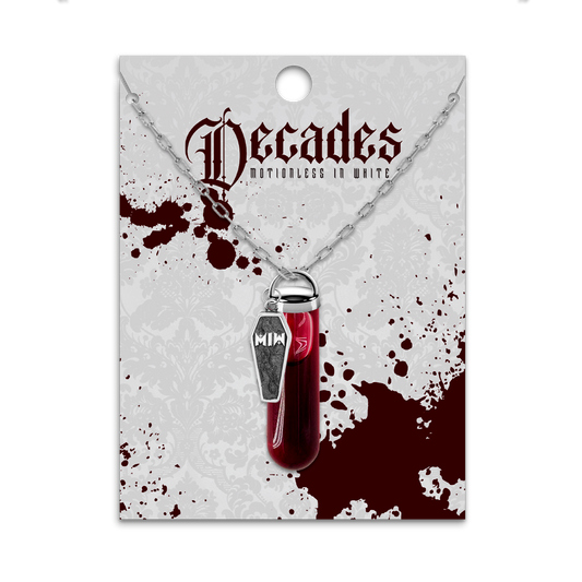 R.I.P. Blood Vial Necklace