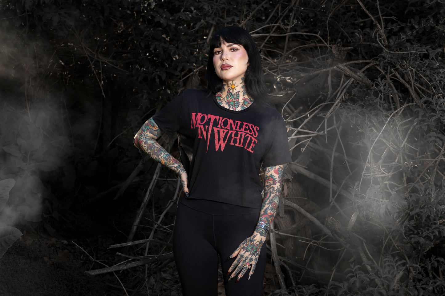 OG Logo Crop Top Women's T-Shirt (Black)