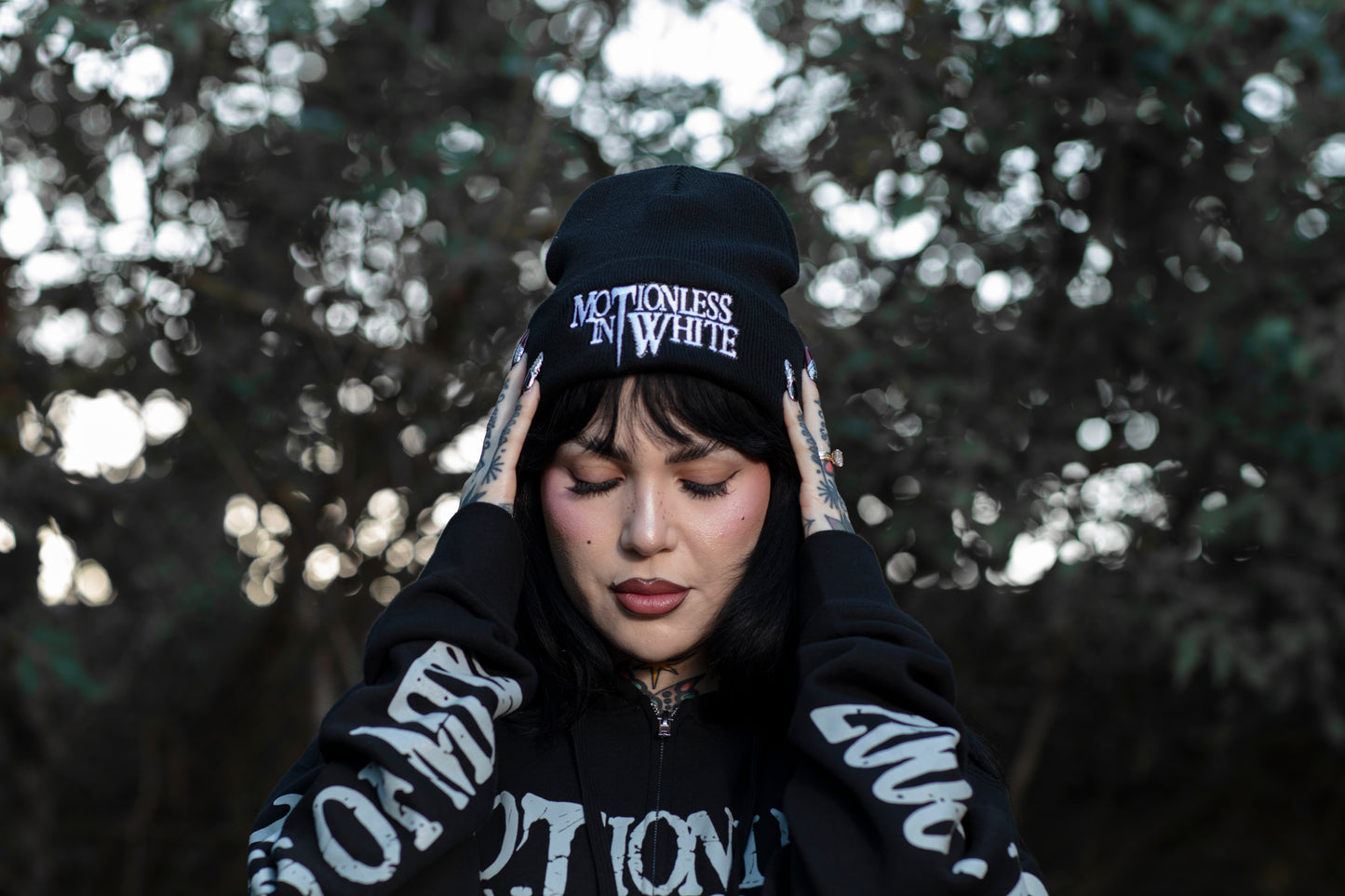 Throwback Logo Beanie (Black)