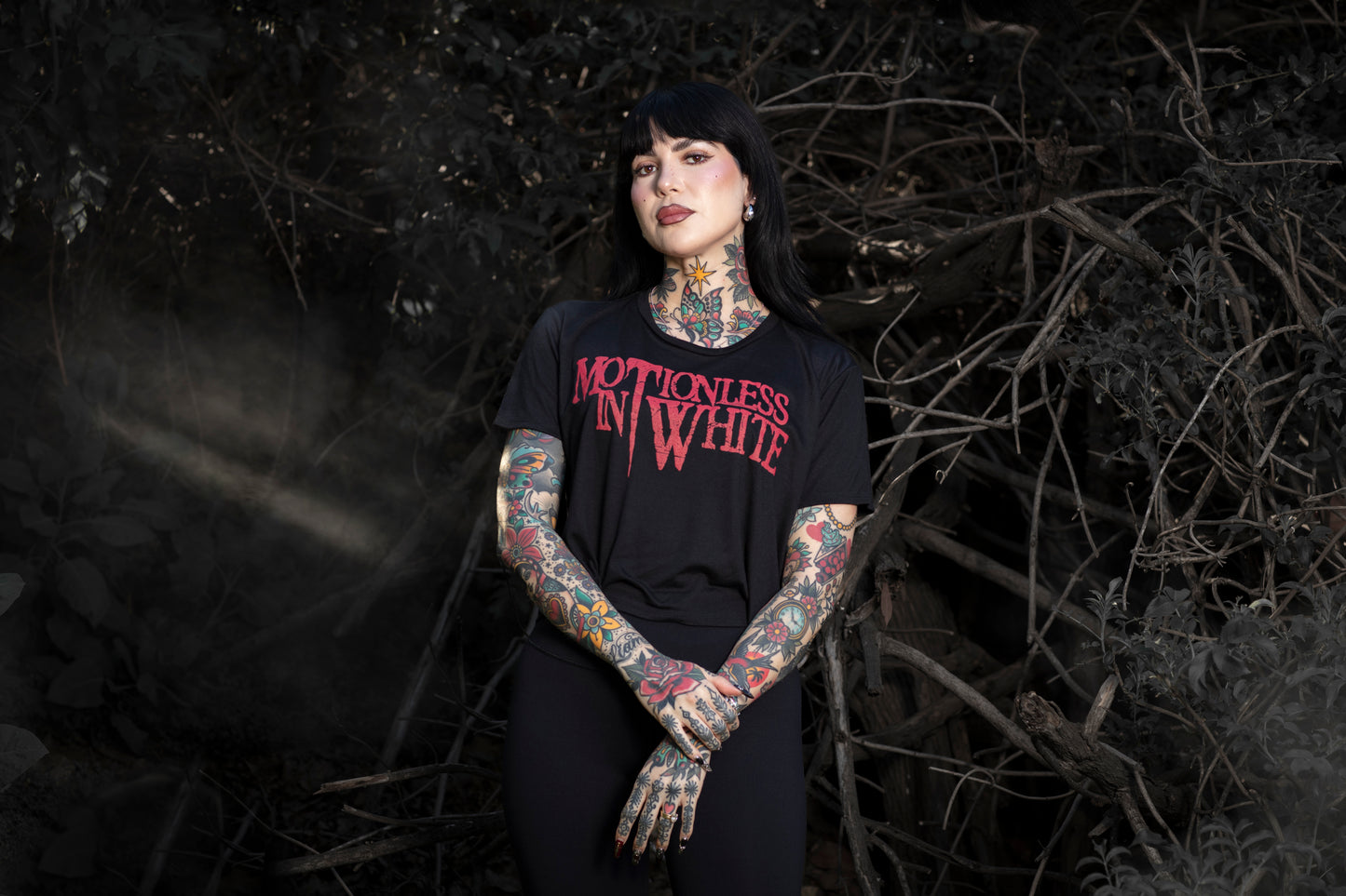 OG Logo Crop Top Women's T-Shirt (Black)