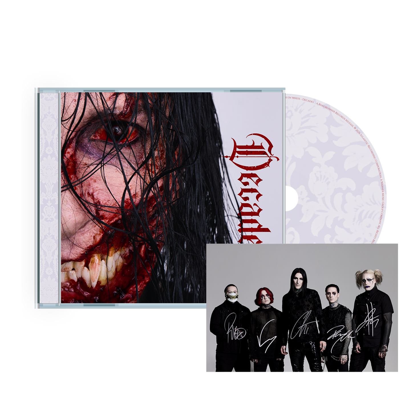 Decades Light Cover Variant CD w/ Signed Card