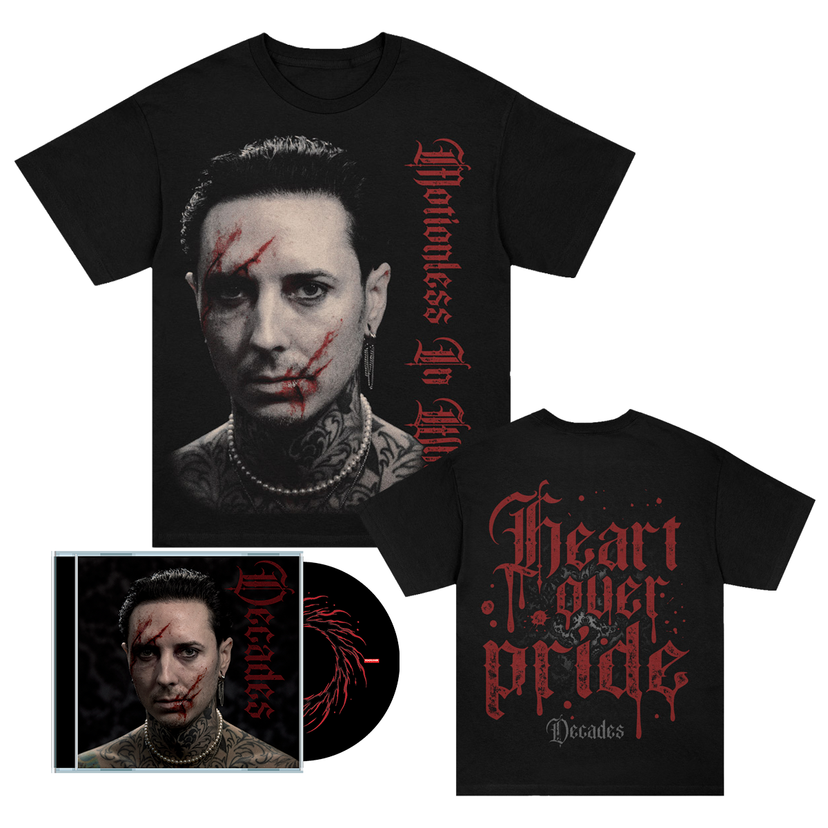 Decades CD & T-Shirt Fan Pack (Ricky)