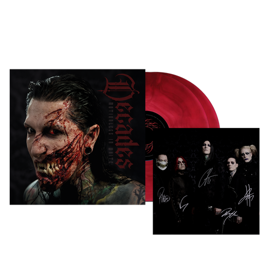 Decades Dark Cover Variant 2xLP w/ Signed Card (Black/Ruby/Tan Galaxy)